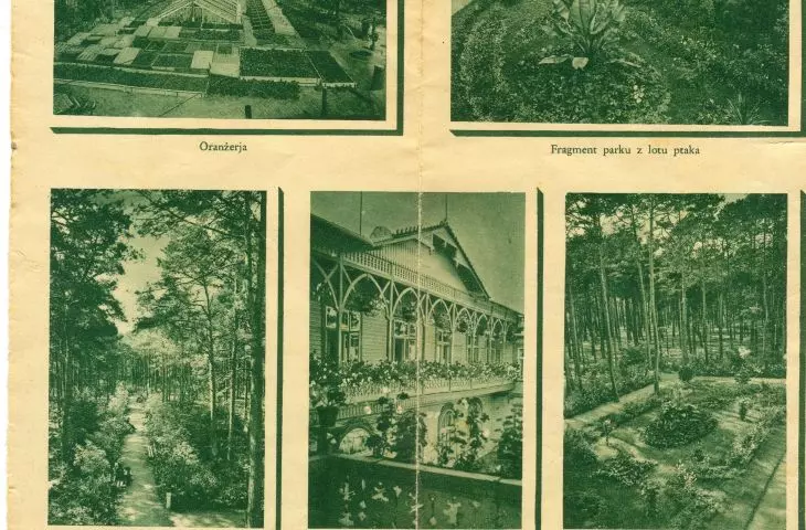 Abram Gurevich's boarding house, park in old photos