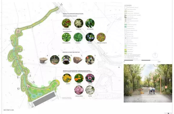 First place, proj.: Kaja Pobereżny Design Studio, park 
