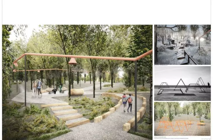 First place, proj.: Kaja Pobereżny Design Studio, board, ispirations