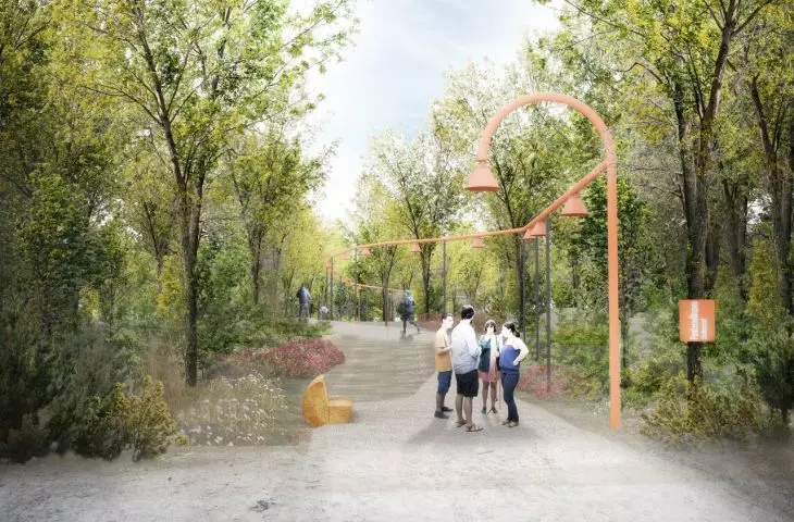 I miejsce, proj.: Pracownia Projektowa Kaja Pobereżny, wejście dzień