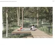 II miejsce, proj.: Aleksander Wadas Studio, kładki