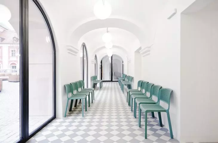 Interior of Poznań City Hall, corridor