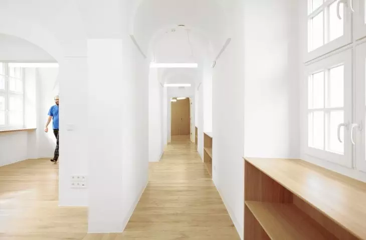Oak flooring