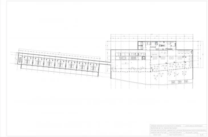 research center in Wadi Rum, Jordan, floor plan +1