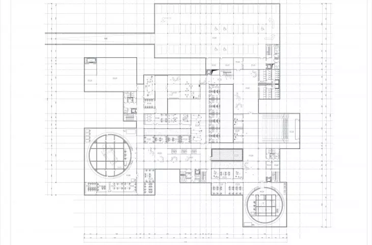 research center in Wadi Rum, Jordan, floor -2