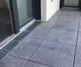 Modern pavement drainage system on ceilings - protection of the facade from dampness