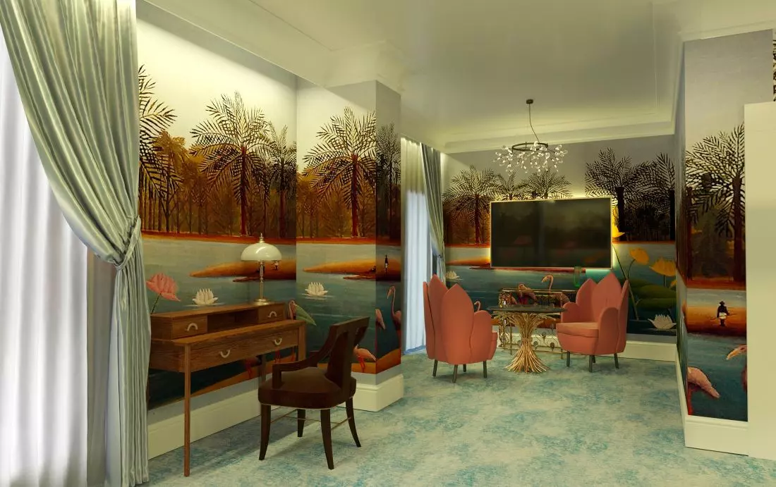 Pokój niebieski
w butikowym hotelu