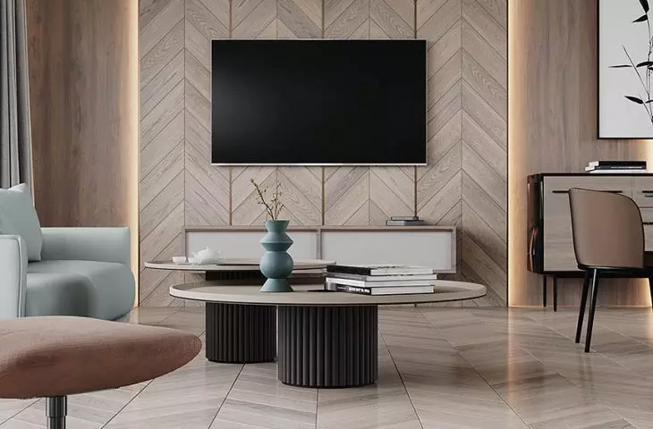 FertigDeska Chevron Dąb Color Caldo