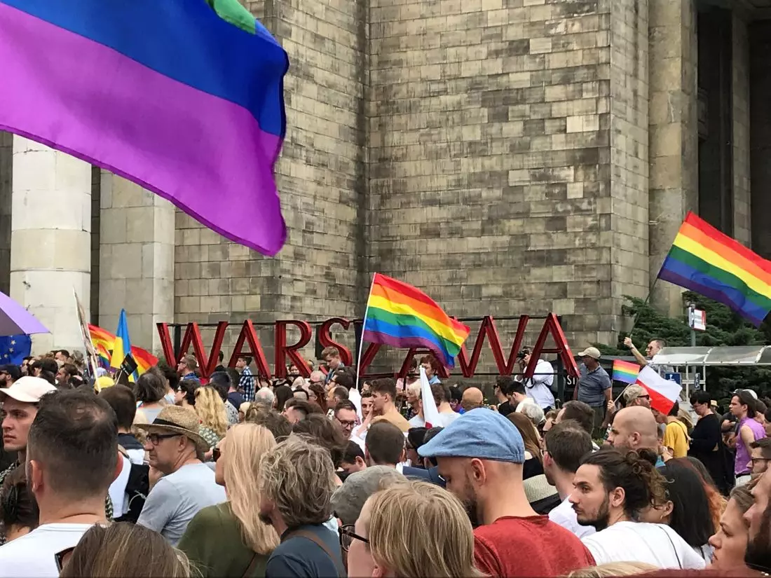 Protest w Warszawie
