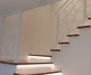 Steel balustrade - laser cut sheet metal