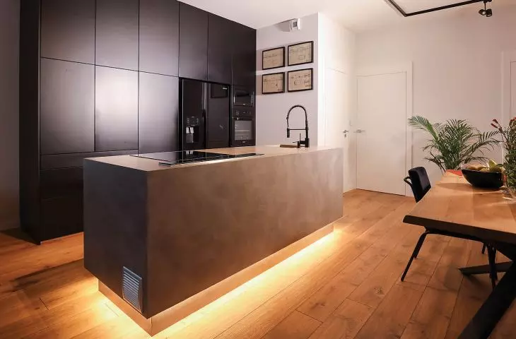 Industrial kitchen island Floorsky
