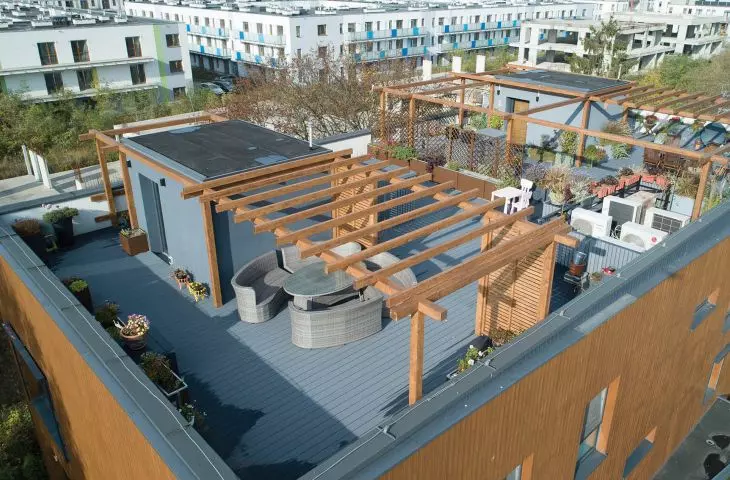 Twinson terraces - natural appearance and easy maintenance and durability