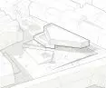Center for Artistic Workshops in Milan, axonometry