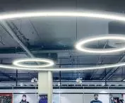 GEOMETRIC RING LED – okręgi o średnicach 4000 mm i 800 mm