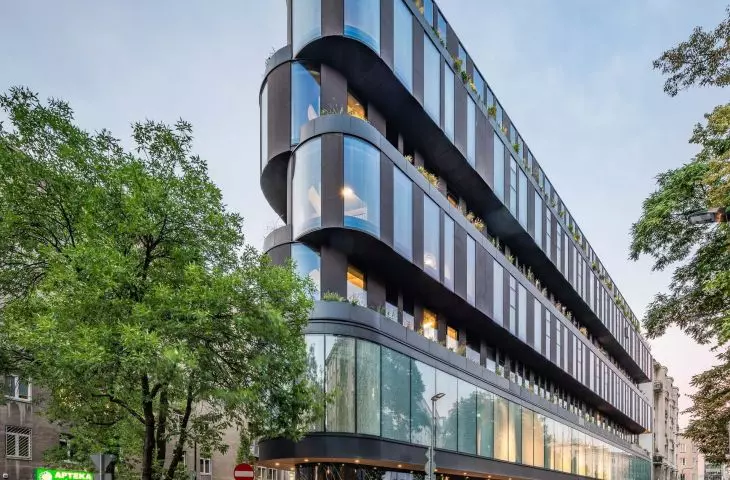 Hotel Nobu w Warszawie, proj.: medusa group