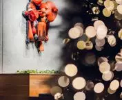 Nobu Hotel, installation by Piotr Uklański, interiors proj.: medusa group