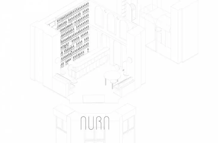 Aura Bar, designed by Kacper Gronkiewicz