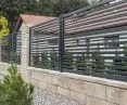 Concrete fences and garden landscaping elements