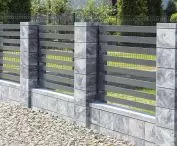 Betonowe ogrodzenia oraz elementy małej architektury ogrodowej