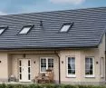 Flat roof tile - single-family house in Komaszyce