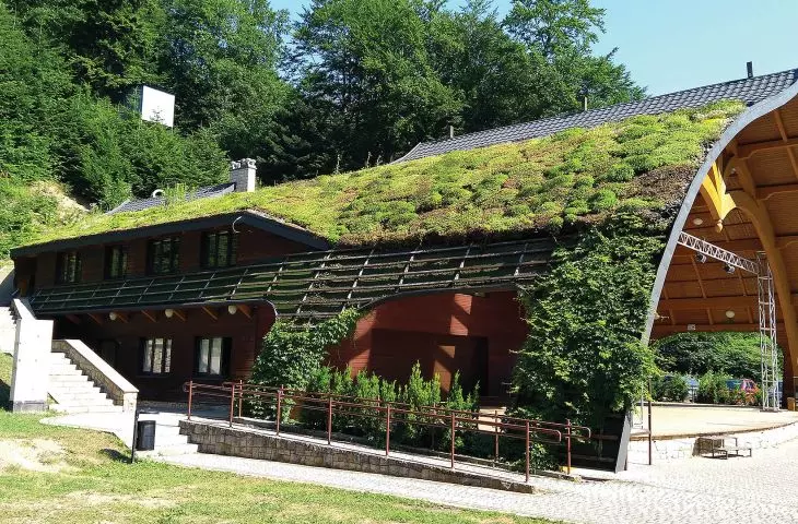 Dach skośny – Iwonicz Zdrój