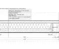 Diagram of the arrangement of beams in the corridor between the walls of the elevator shaft