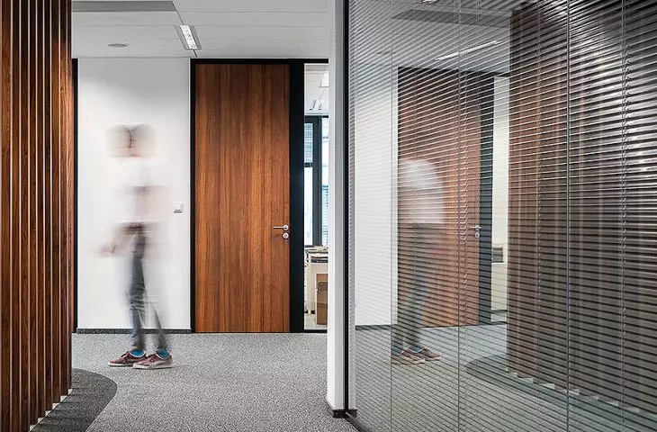 Glass wall and door systems for office and industrial spaces