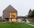 Simple form and sloping roof