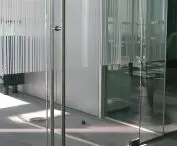 Glass point fixings, glass door locks, stainless steel handles