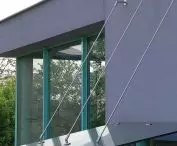 Glass point fixings, glass door locks, stainless steel handles