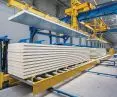 Production of polyurethane sandwich panels PIRTECH