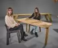 Closer table and authors Roksana Licznerska and Katarzyna Polaszewska
