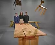 Stół CUT i zespół projektowy