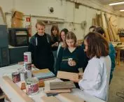 Natural Born Collective project, at work
