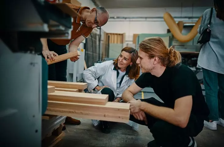 Natural Born Collective project, studio visit