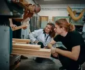 Natural Born Collective project, studio visit