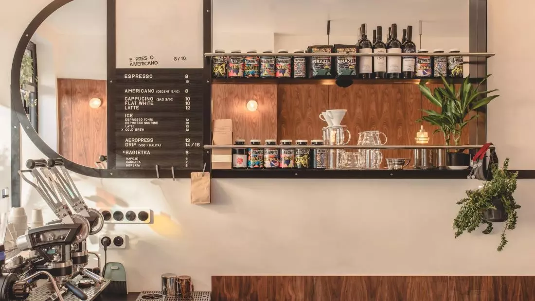 Widok na bar Królowej Przedmieść w Krakowie