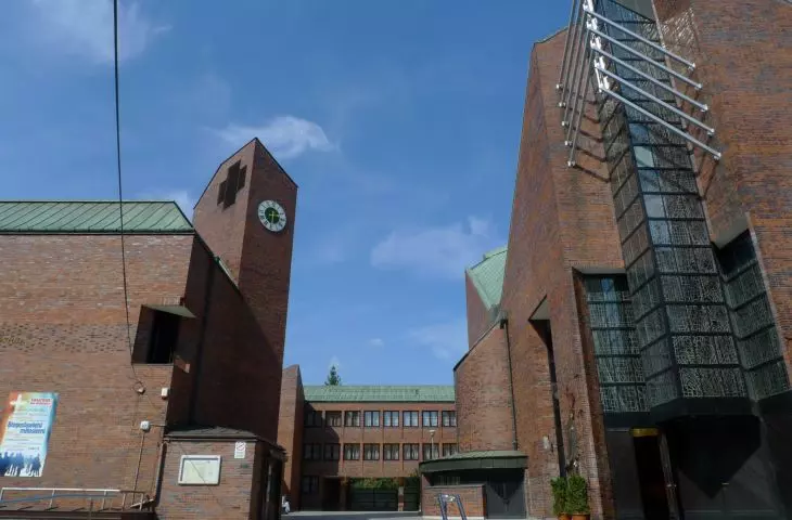 Church of the Conversion of St. Paul, designed by Konrad Kucza-Kuczynski, Andrzej Miklaszewski