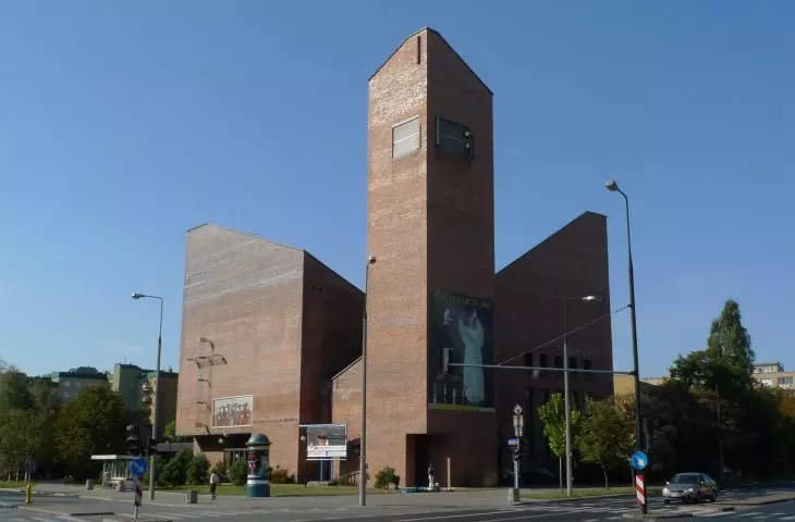 Church of the Blessed Virgin Mary Mother of the Church, designed by Marek Martens, Lech Kordowicz, Tadesz Szumielewicz