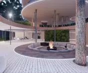 Projekt widoku wnętrza Tree House