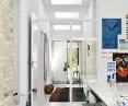 Windows for flat roofs are used in corridors 
