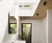 Windows for flat roofs are also used in bathrooms