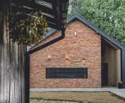 The house has a pitched roof