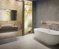 Complex bathroom arrangements - modern design and functionality