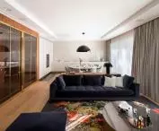 wnętrze apartamentu, proj.: Jankowski i Opyrchał