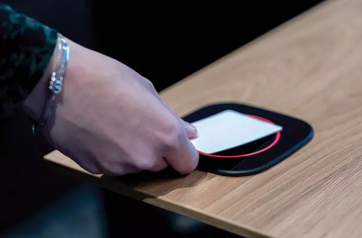 Desk reservation system