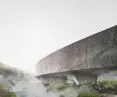 „Circle of nature” wykonane jest z surowego betonu