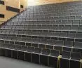 Comprehensive arrangement of cinemas, theaters and auditoriums