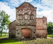 Preserved ruins of a manor house