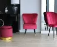 Anabel pouffe, Noa armchair, Matilda chair